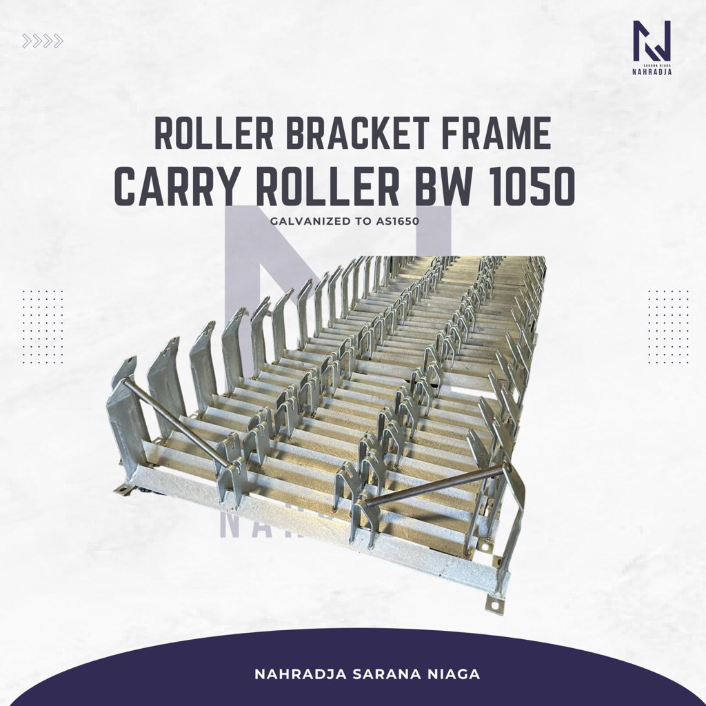 Bracket frame carry roller BW 1050