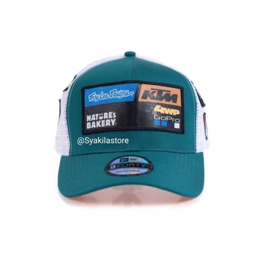 Topi Balap Motor KTM Racing Troy TRUCKER Baseball Premium Original 100%