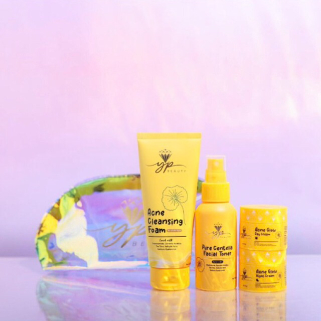 Yp Beauty Skincare Acne BPOM Sepaket Lengkap