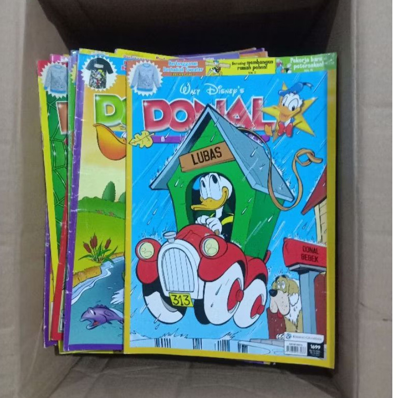 Komik Murah Donald Bebek (Nomer Acak)