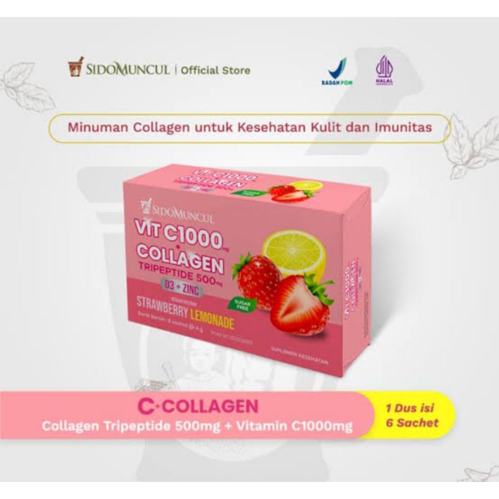 Sidomuncul Vit C1000 collagen