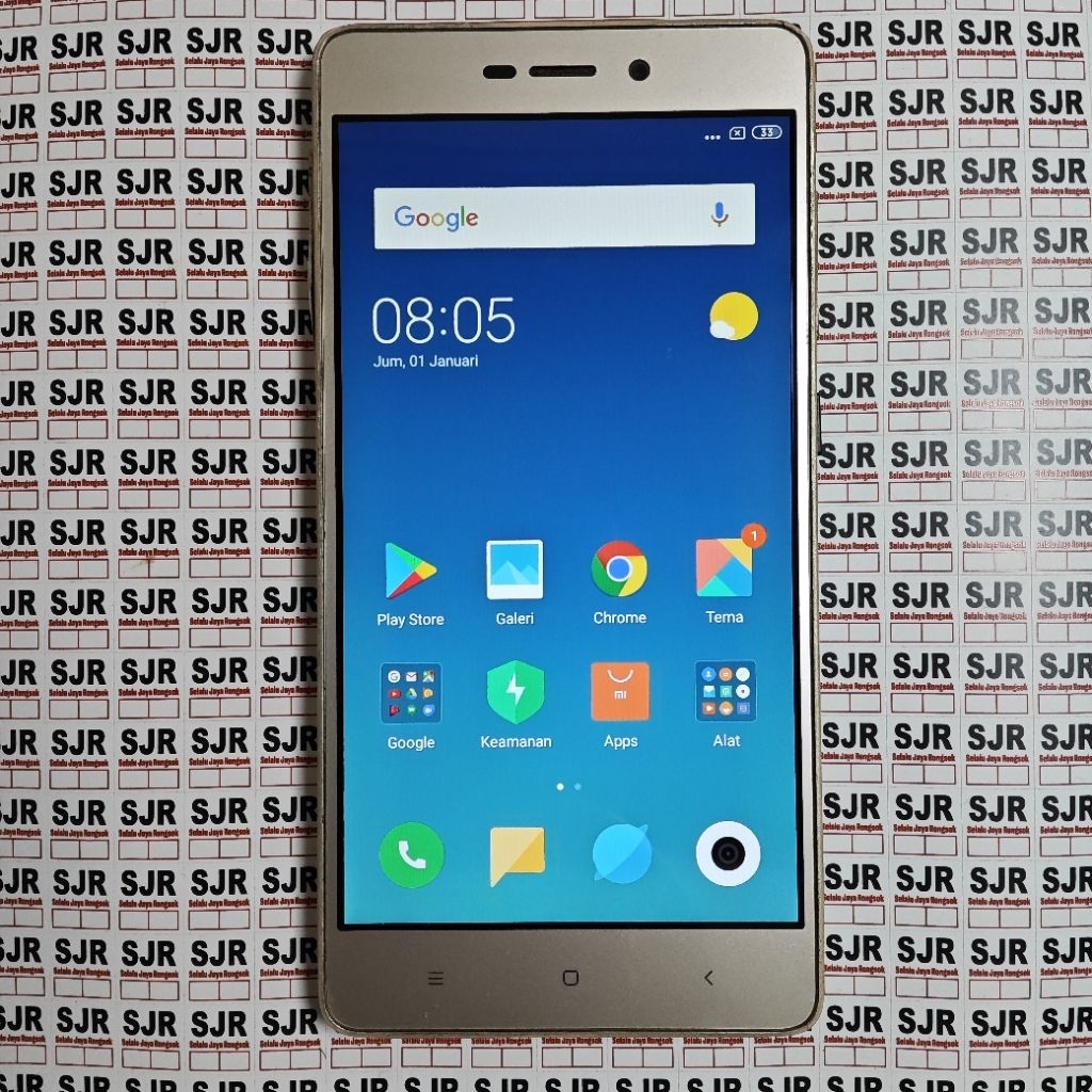 °Unit Hidup Normal Redmi 3s 2/16 Second