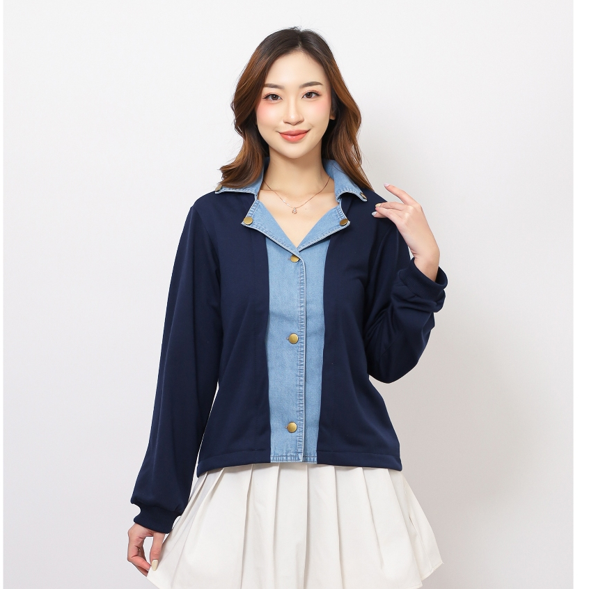 Beyond Closet Helda Denim Jacket