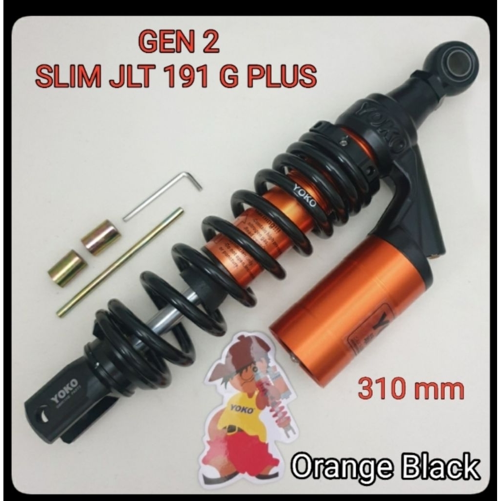 SHOCK BREAKER TABUNG ATAS YOKO TYPE 190,MODEL G PLUS,MOTOR VARIO 125,BEAT SCOOPY,SPACCY,