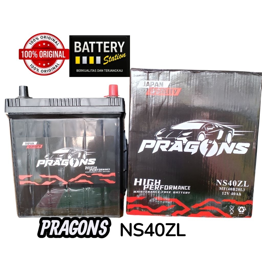 Aki mobil kering ns40zl Pragons aki mobil karimun