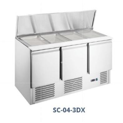 Gea SC-04-3DX Stainless Steel Under Counter Chiller For Salads - Kabinet Undercounter Untuk Pembuata