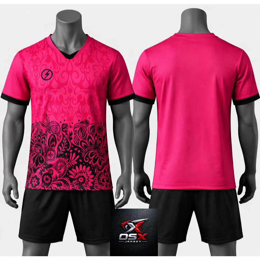 Jersey Bola Custom Nama & Nomor | Baju Futsal Sepak Bola Sablon Sendiri