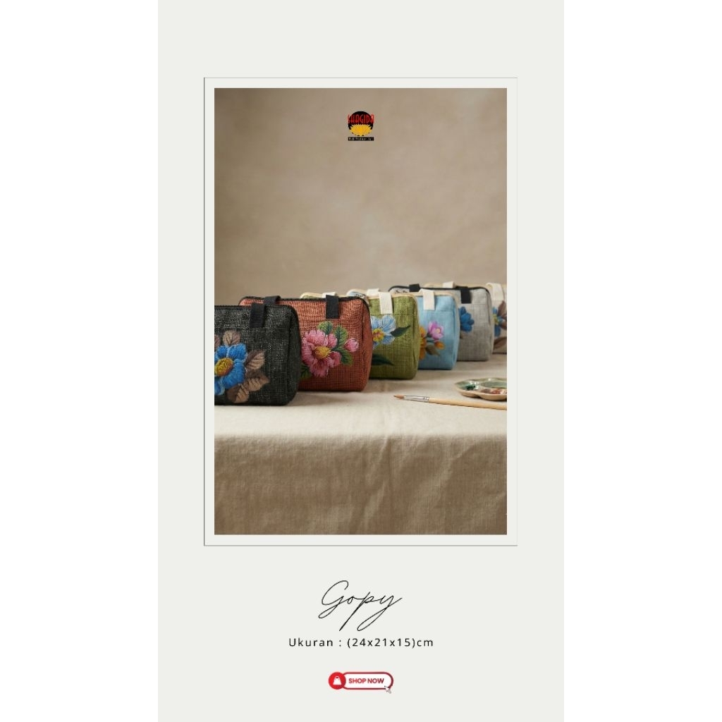 Lunch Bag / Tas bekal makan Gopy SHAGIDA • Souvenir & Oleh - oleh Khas Bali