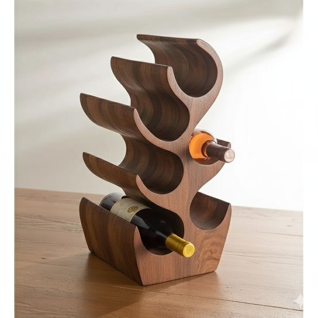 rak botol rak akar trembesi rak botol minimalis rak botol kayu trembesi