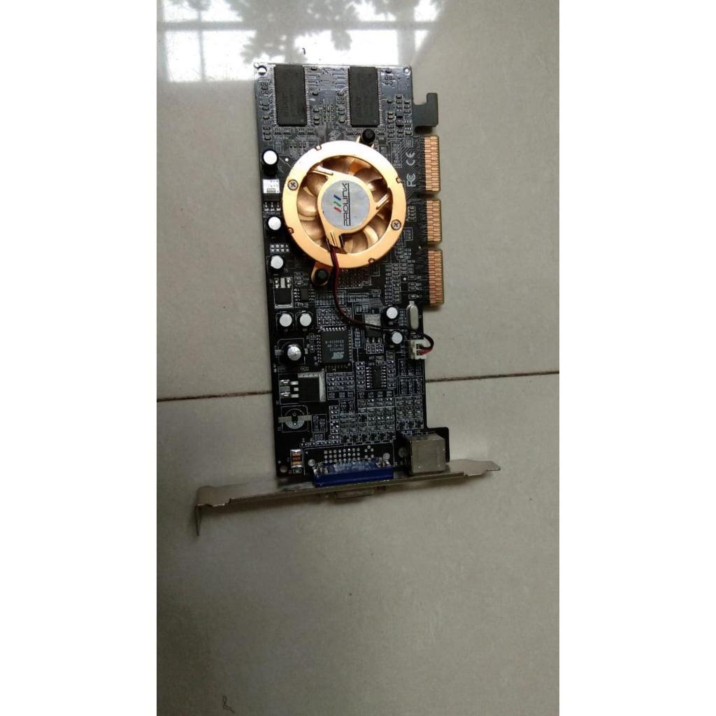 AGP Card Mercu Ry GF4MX440 8X 64MB DDR With TV N884XTE-64H VGA G4MX440