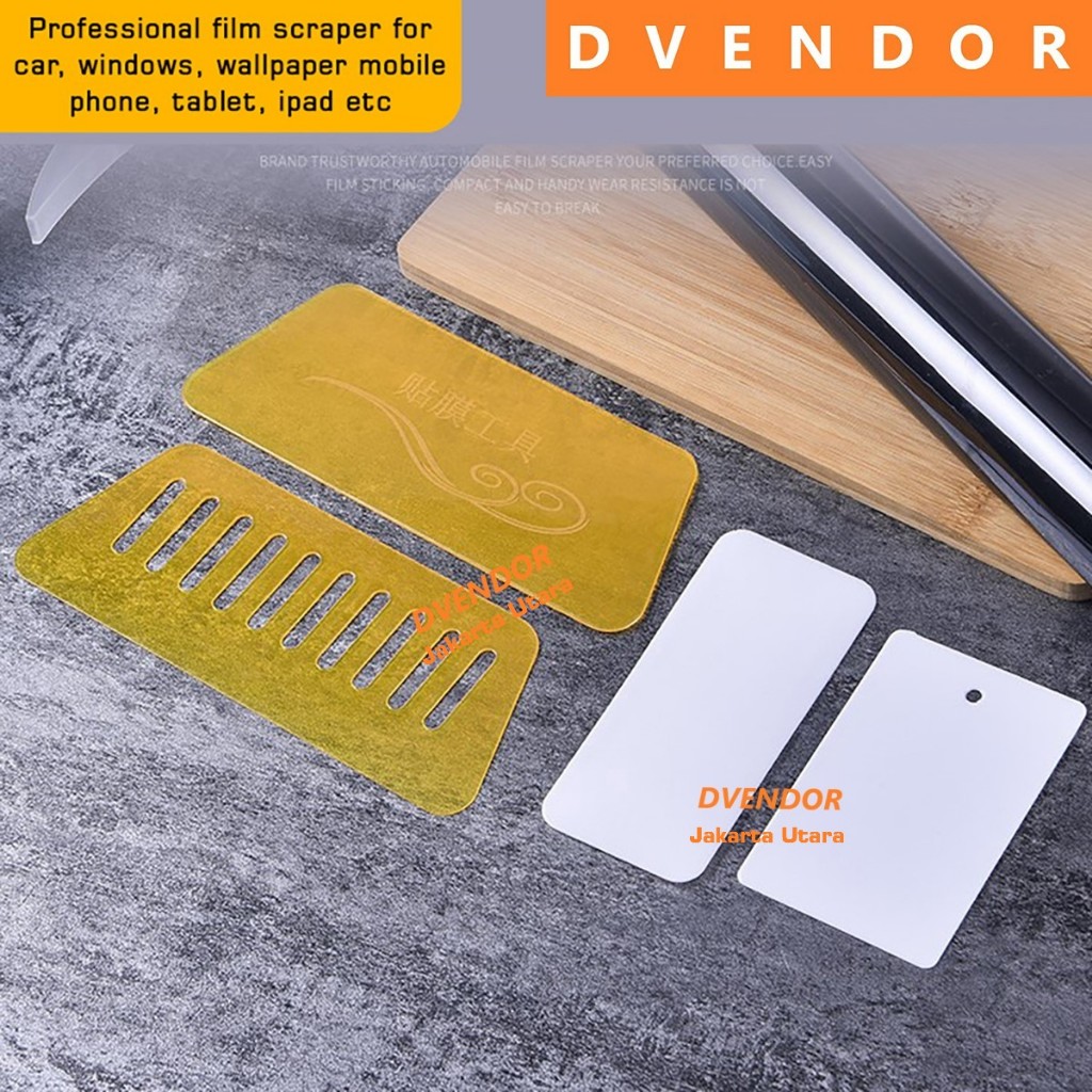 [DVENDORTOOL_01] Rakel Kape Anti Gores untuk Stiker Kaca Wallpaper dan Pelindung Layar HP | Scraper 