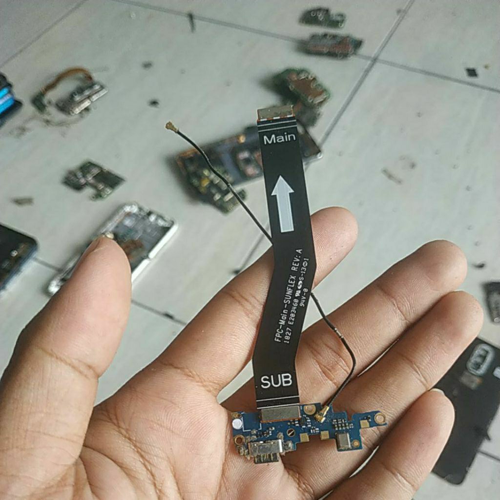 fleksibel board cas bekas nokia 6.1 plus