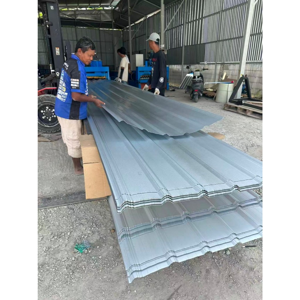 Atap spandek 0.35mm/0.4mm(3/4/5/6 meter) galvalum zincalum SNI type 1040/u12