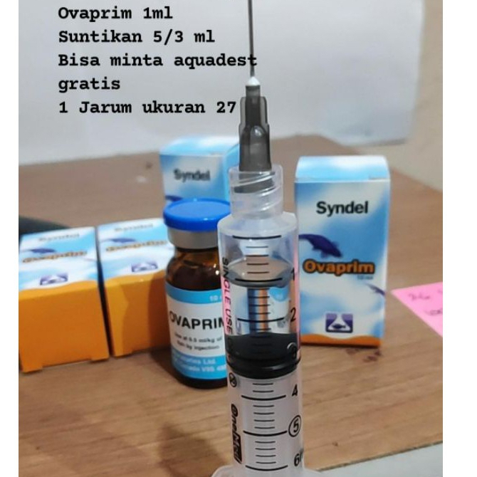 Ovaprim Syndel Hormon Ikan 1 ml