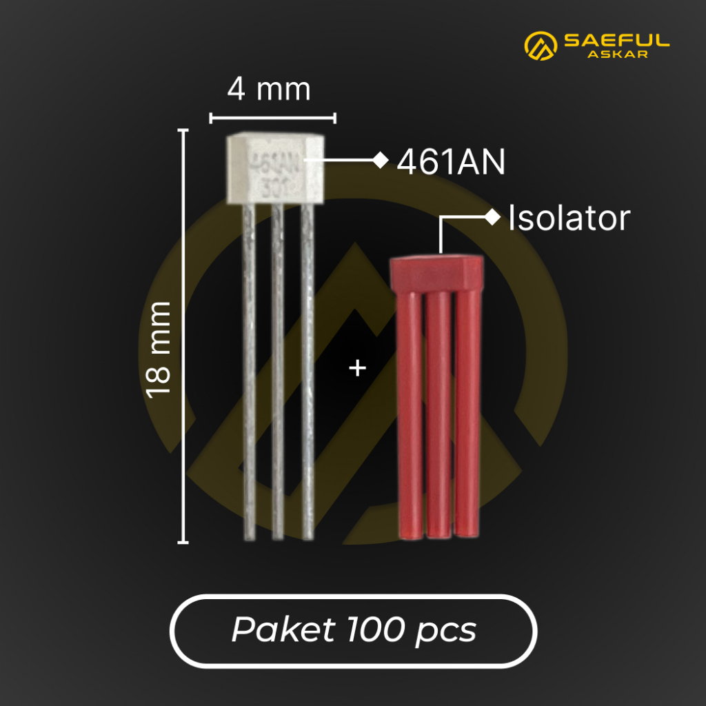 461AN Hall Sensor Transistor Dinamo Sepeda Listrik Uwinfly Goda Pacific Exotic 60 degree
