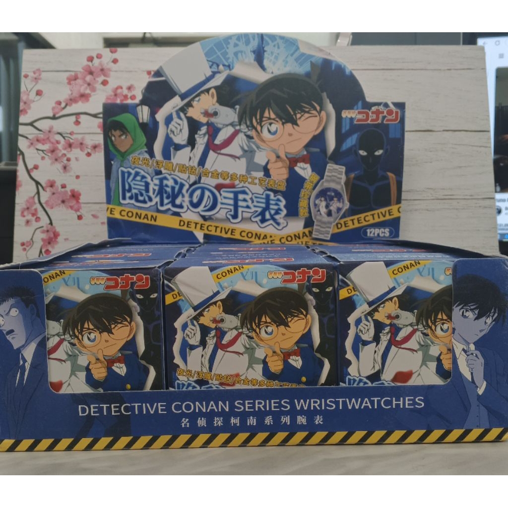 SELECTED BLIND BOX JAM TANGAN DETECTIVE CONAN
