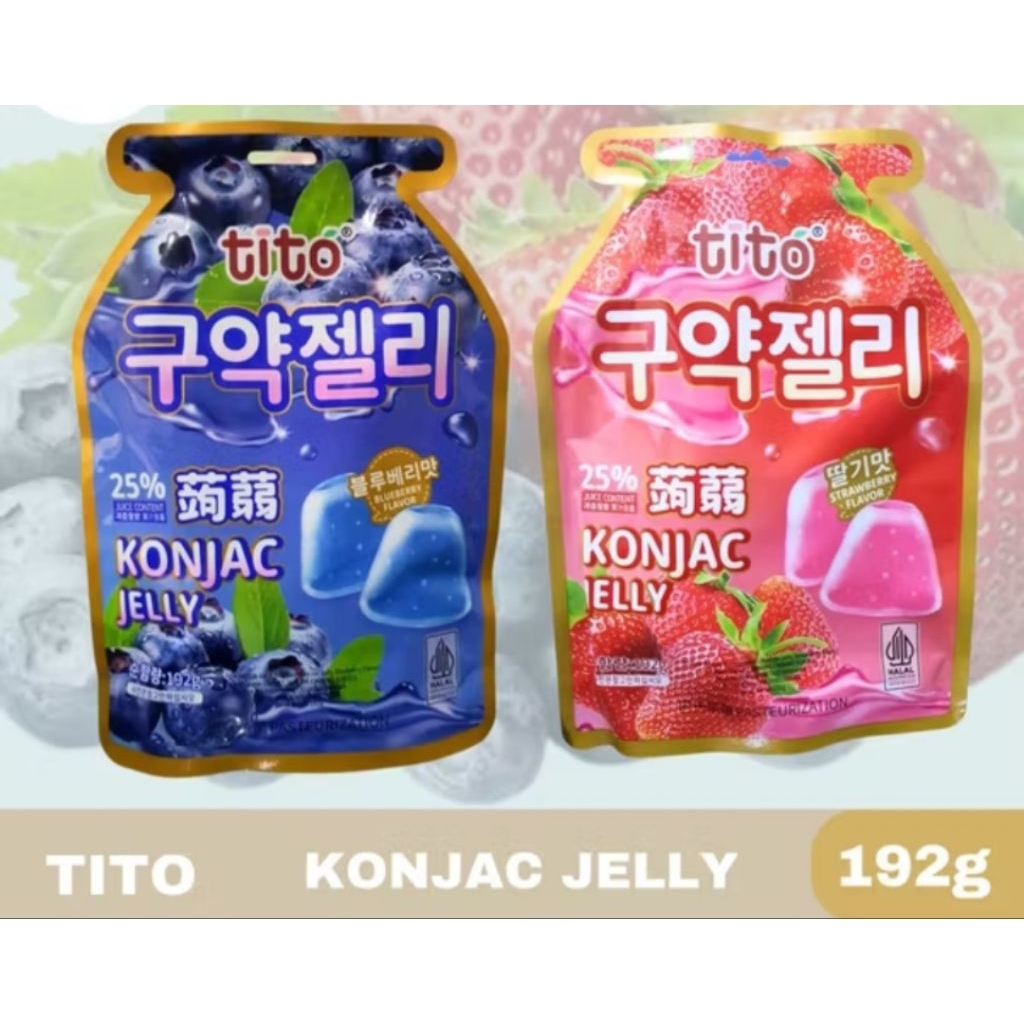 Tito Konjac Jelly 192 Gr - Promo Terhemat