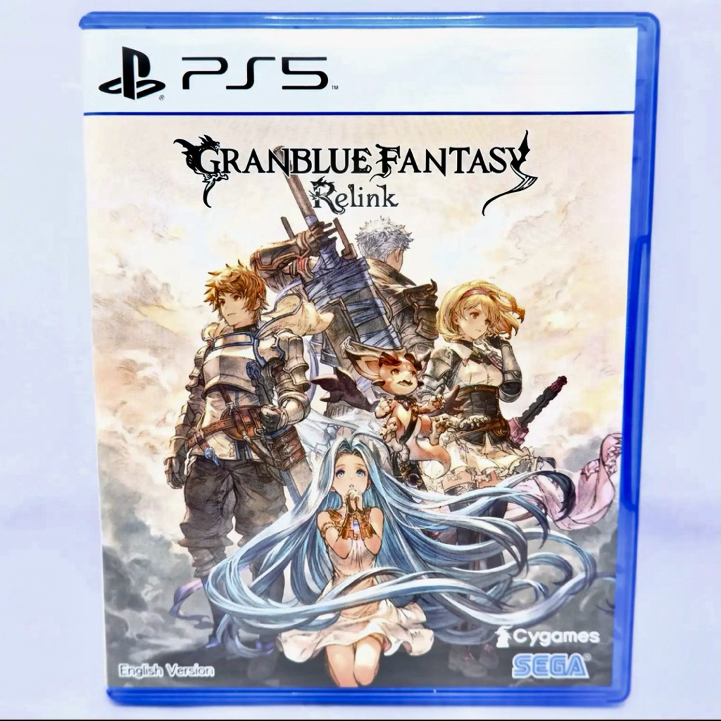 Kaset Ps5 Granblue Fantasy: Relink Game Petualangan Original Asli Sony PlayStation Ps 5 Gran blue Fa