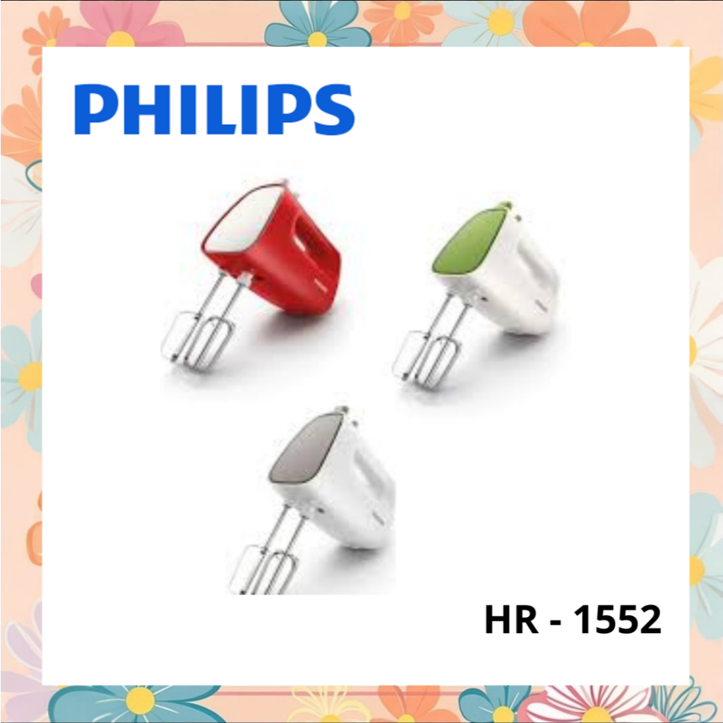 Philips mixer HR - 1552 pencampur pengaduk adonan HR1552 original