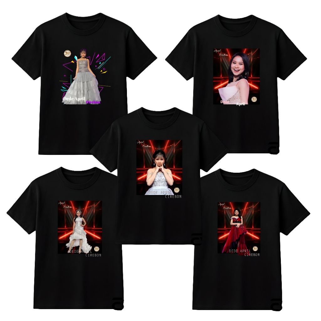 Kaos Dewasa DEDE APRIL CIREBON DANGDUT ACADEMY D7 PLAT E
