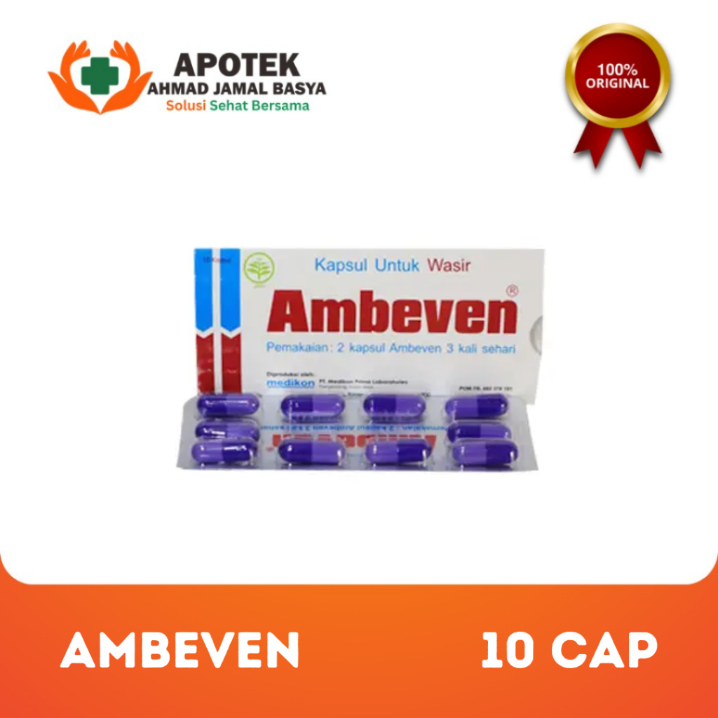 Ambeven 10 Kapsul - Obat Ambeien