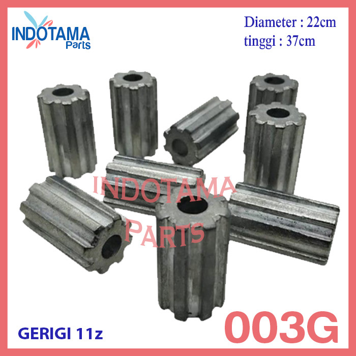 Inti pulsator Samsung gigi dalam 11, gigi luar 8 WIP-003G