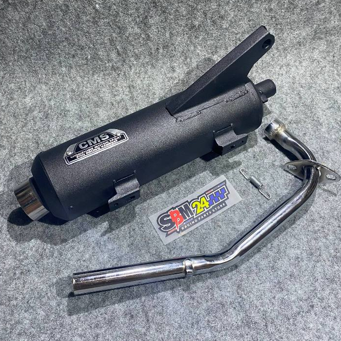 KNALPOT MIO SPORTY CMS ORIGINAL STANDAR RACING NGEBAS ADEM