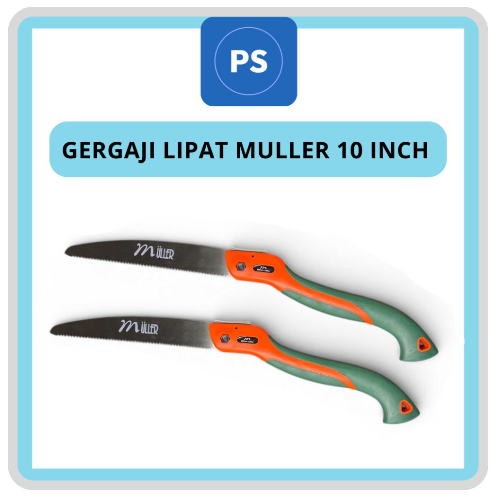MULLER Gergaji Lipat Gergaji Dahan Kayu 10 Inch