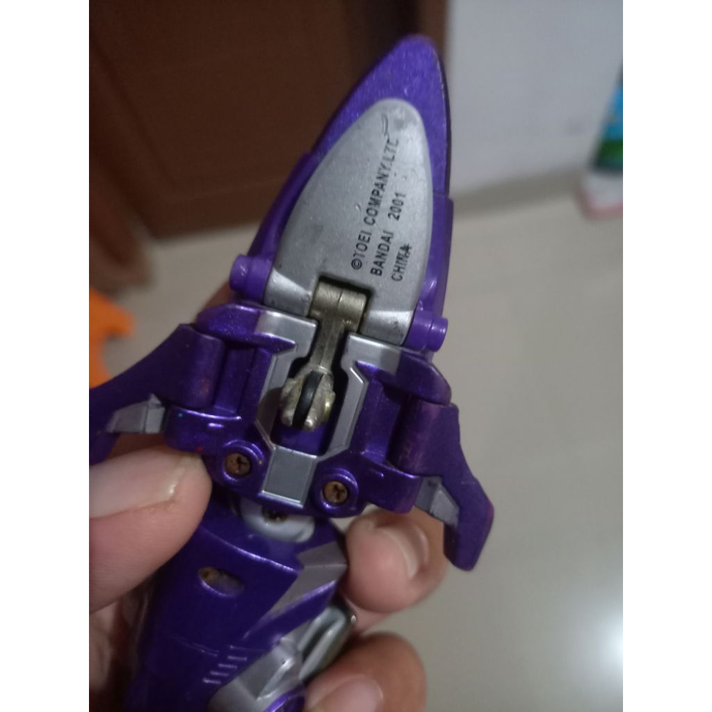 zord Hiu junk ori bandai besi