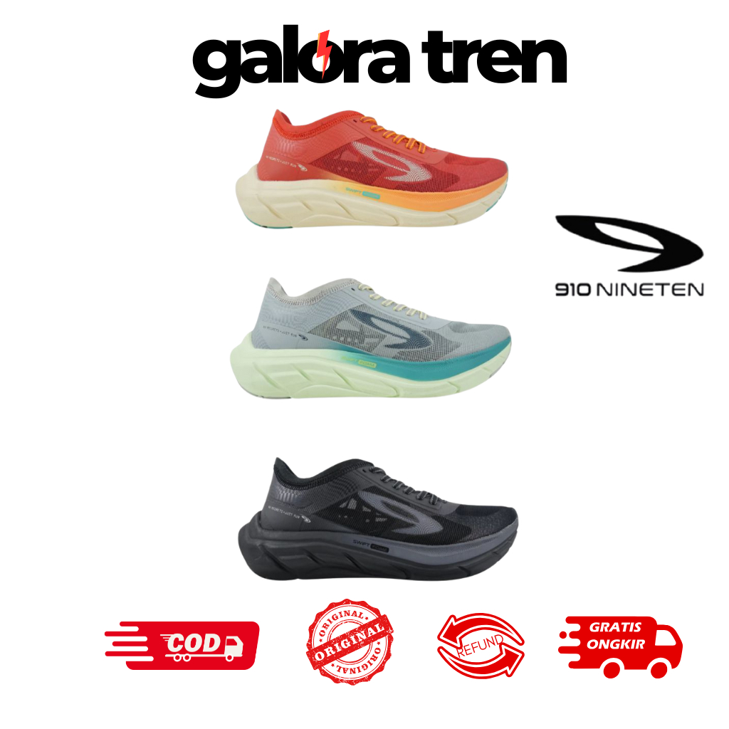 910 Nineten GEIST EKIDEN HYPERPULSE - Sepatu Lari / Geits Ekiden hyperpulse 910 Nineten