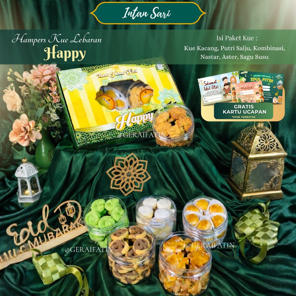 hot deals paket kue lebaran parsel lebaran paket kue kering lebaran bellarosa berkah / paket kue
