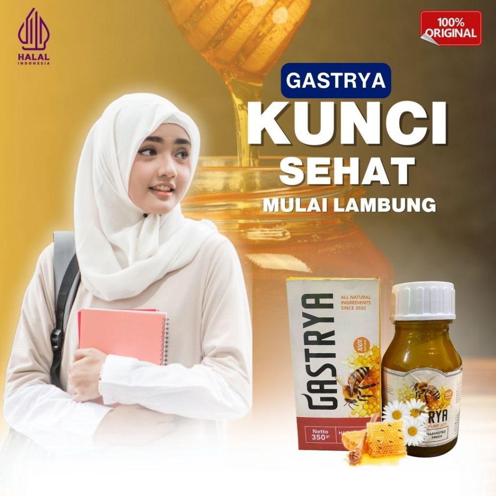 Honey Gastrya Obat Lambung Stamina Kuat BPOM