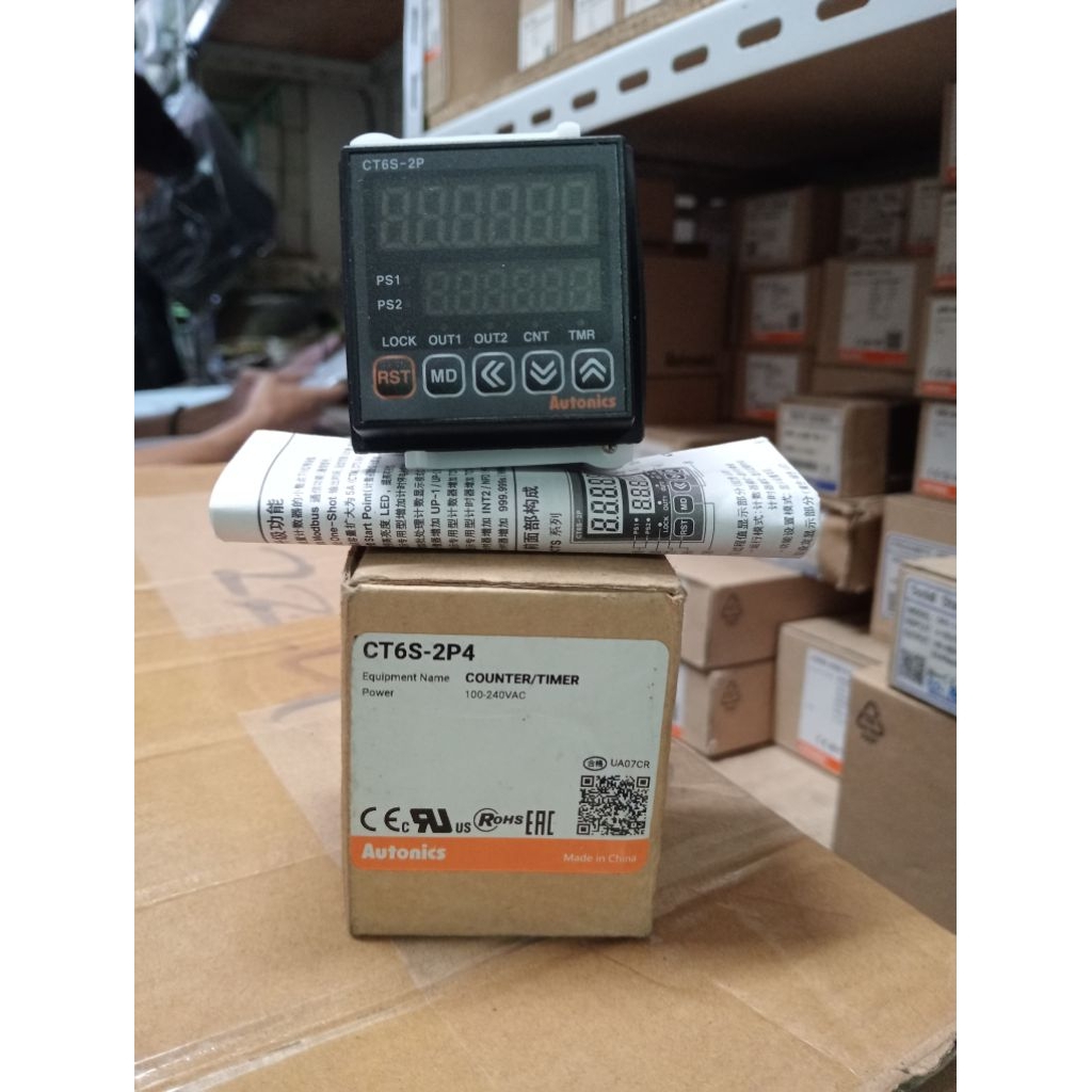 COUNTER/TIMER CT6S-2P4 AUTONICS/TIMER AUTONICS CT6S-2P4