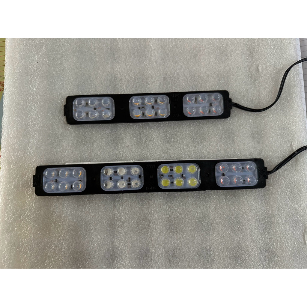 Lampu Led Plasma 18 led dan 24 led Mata Flash Kedip Lampu Kolong 12 Volt / 24 Volt Motor Truck Kedap