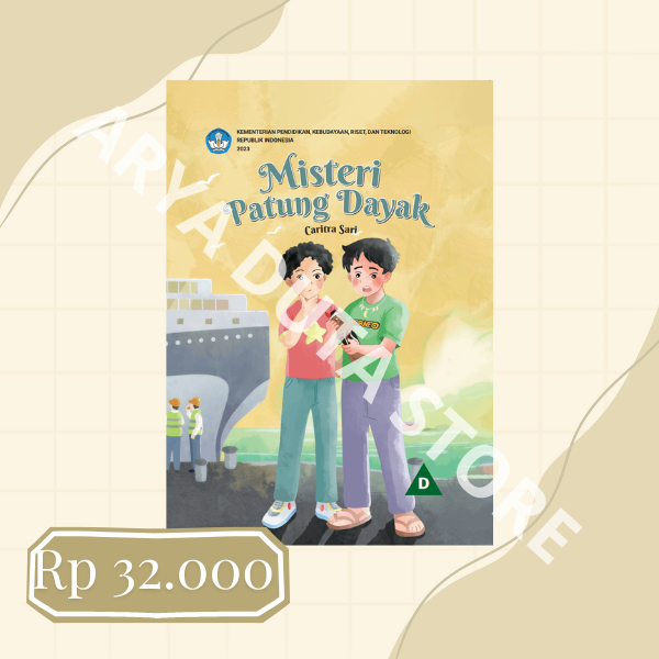 Buku Literasi Misteri Patung Dayak