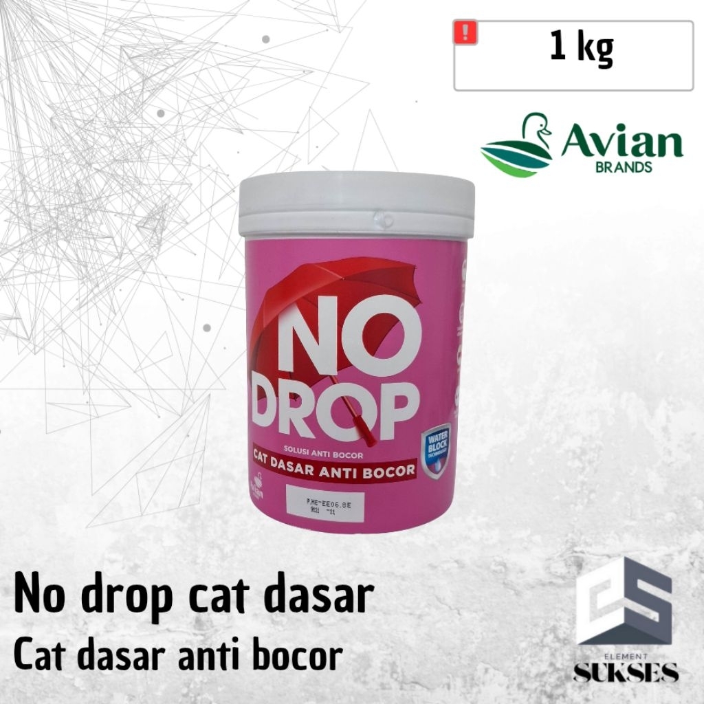 NO DROP CAT DASAR Cat tembok pelapis anti bocor 1Kg