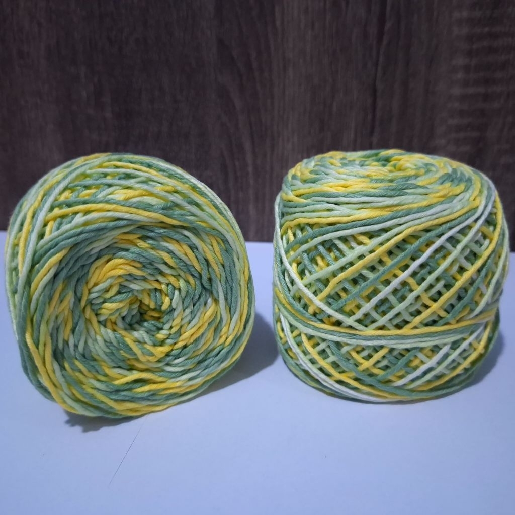 Benang Katun Bali Sembur Mix Big Ply / Soft Cotton Big Ply Mambo