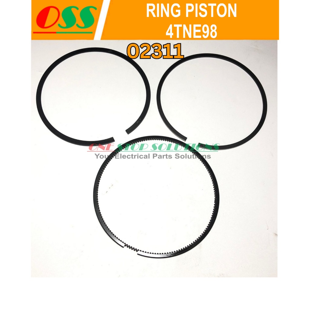 RING PISTON SET UNTUK ENGINE YANMAR 4TNE98