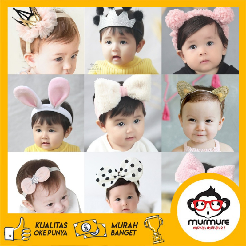 MURMURE I BANDO ANAK LUCU ALA KOREA / BANDO ANAK PREMIUM / BANDO ANAK IMPORT / BANDO ANAK FASHION / 