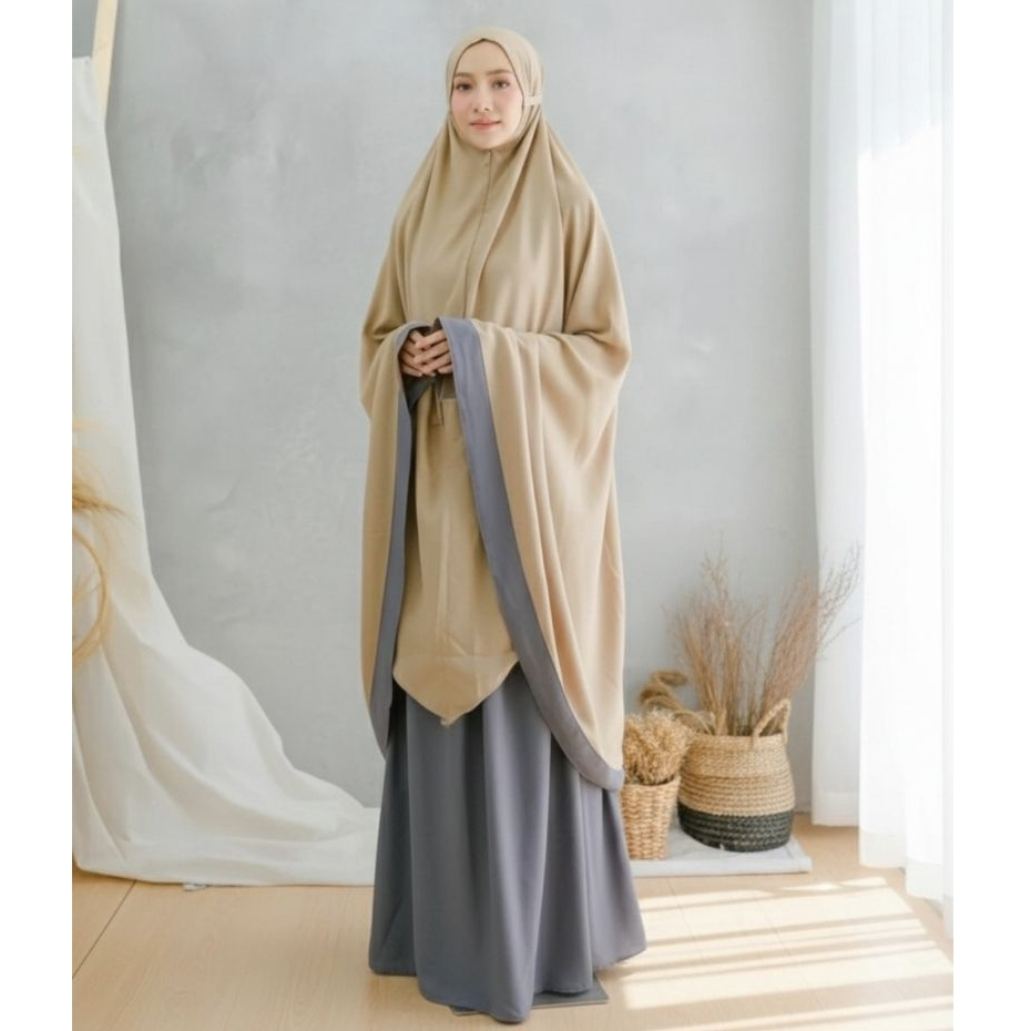 Mukena tazbiya x zianisa najwa salwa series