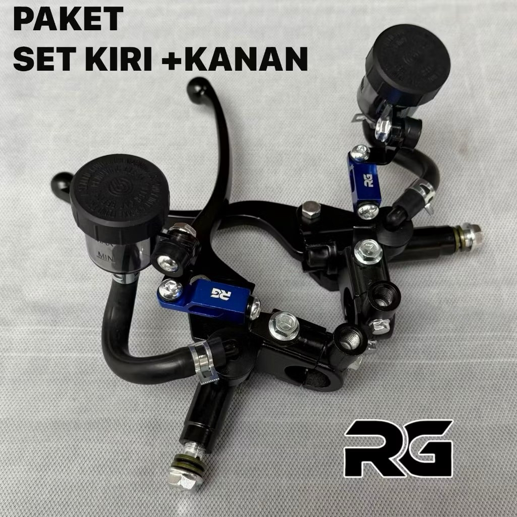 BIRU master rem VARIASI rumah tabung minyak rem kanan kiri depan belakang motor yamaha nmax 155 N ma