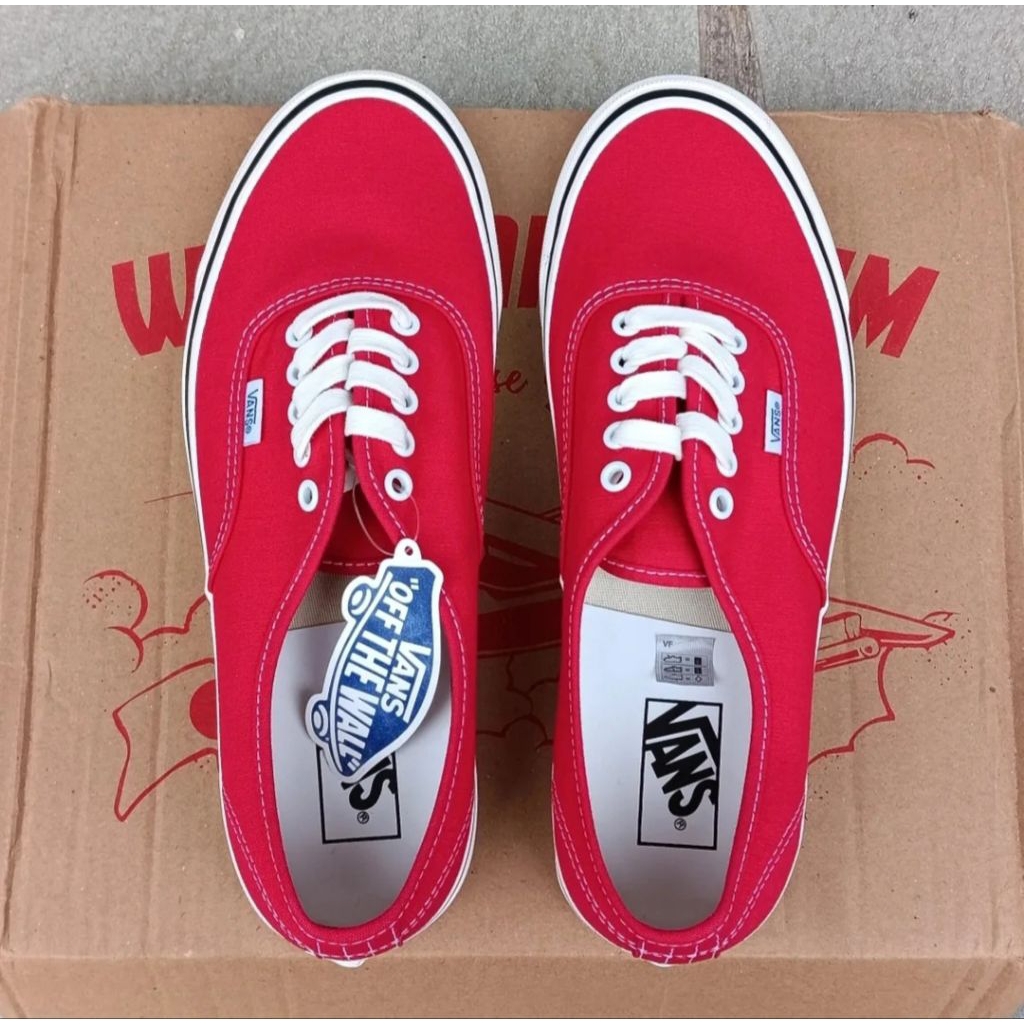 Vans Authentic 44 Dx Red Og Anaheim Factory Size 44.5 Pt Navya Retail Indonesia