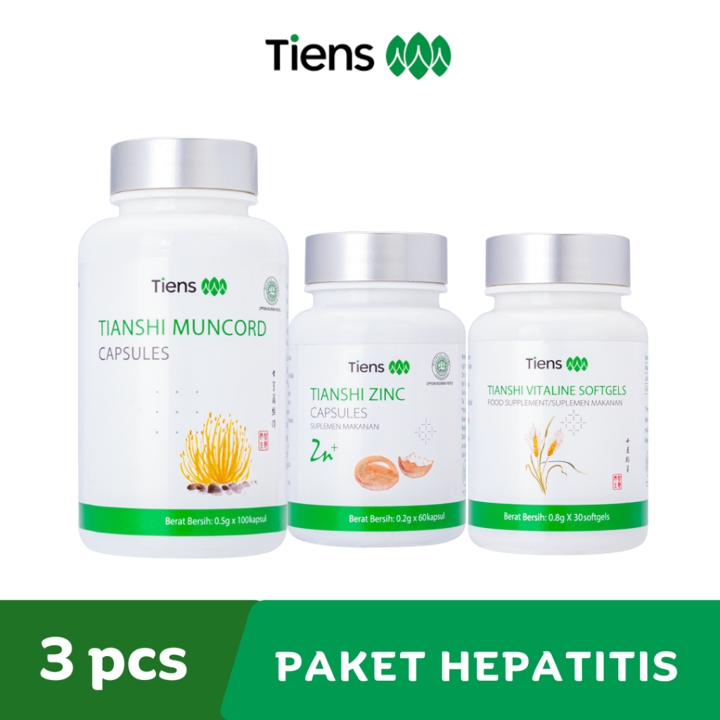 TIENS Tcm Herbal China Hepatitis Hati Liver Ampuh Fitofarmaka Bpom Halal Original