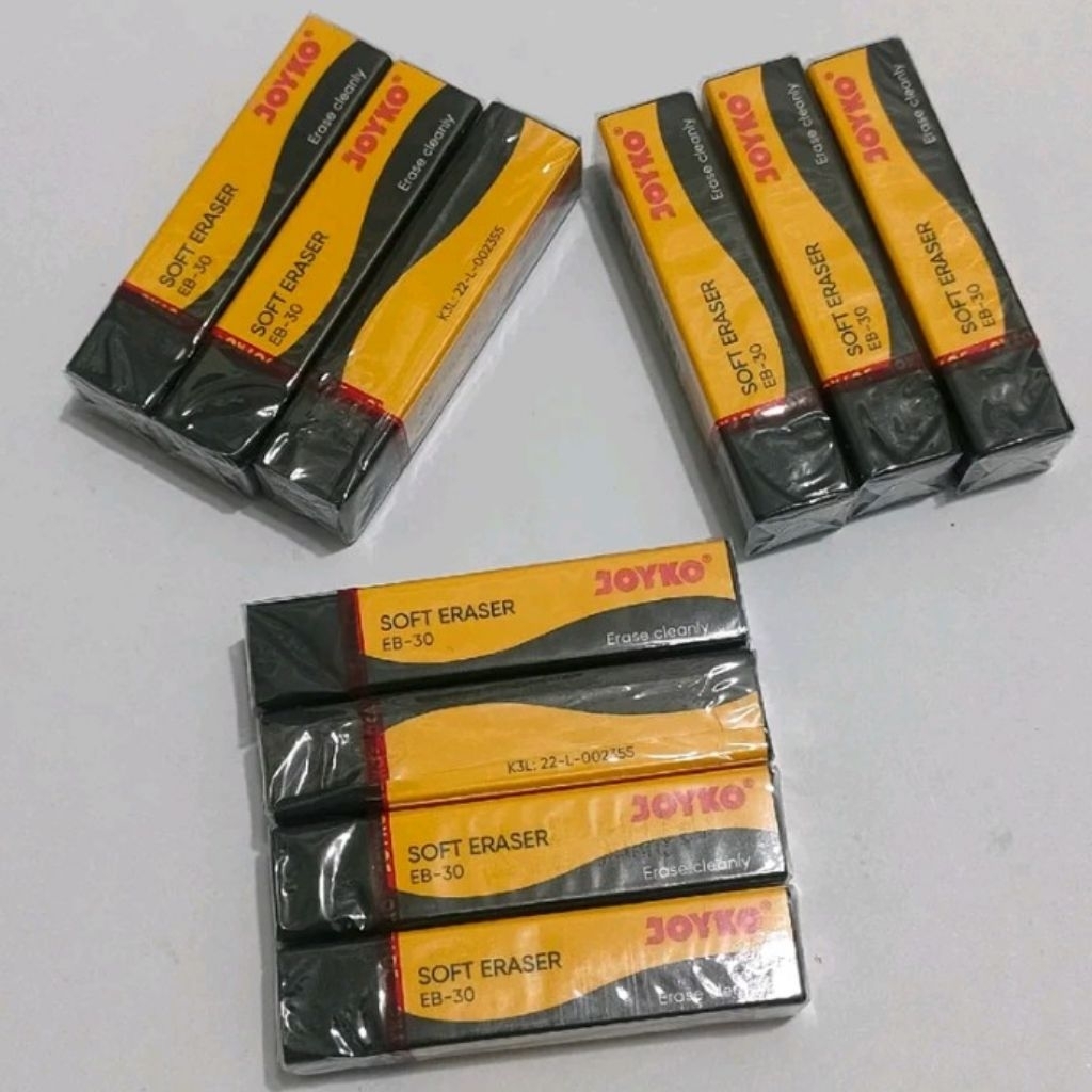 penghapus joyko 1 pack 30 pcs