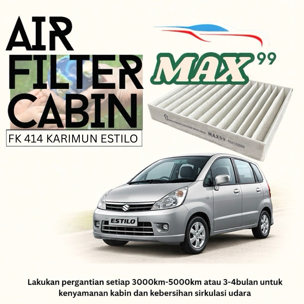 FILTER KABIN KARIMUN ESTILO FILTER AC SUZUKI KARIMUN ESTILO FK414