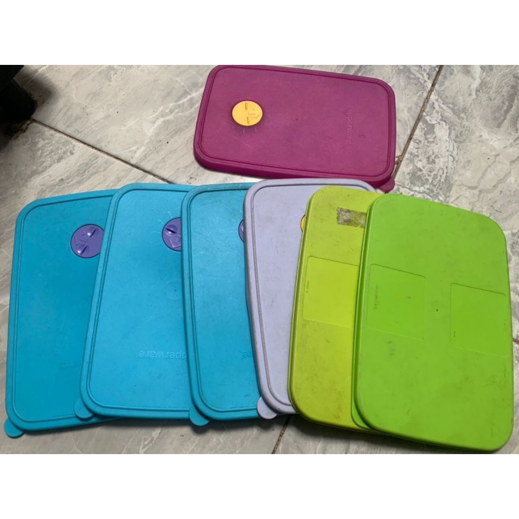 tutup frezer tupperware second tutup tupperware original second