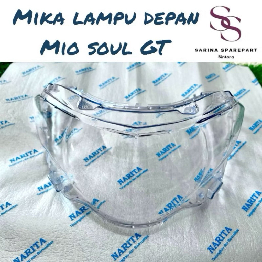mika kaca lampu depan mio soul GT mika lampu depan mio SouL GT