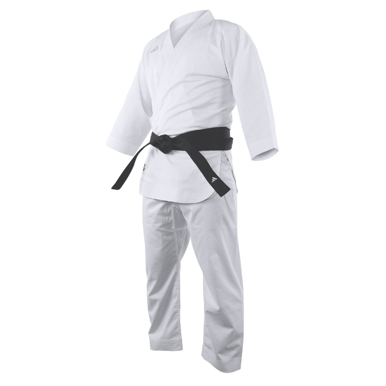 Adidas WKF Kumite Adizero Logo Silver - Karate Kumite
