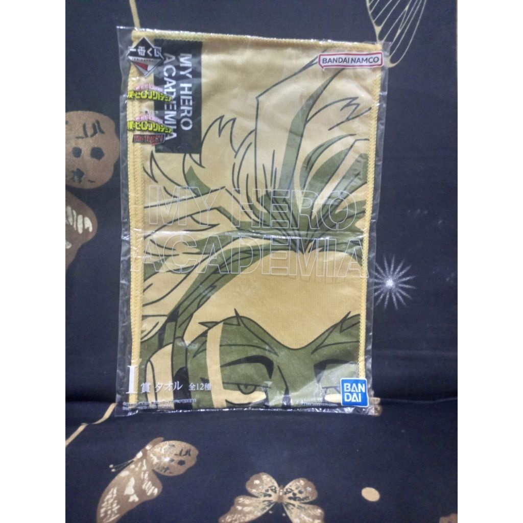 My Hero Academia Ichiban Kuji ~Totsunyu~ Hadiah K Handuk Aizawa Shota & Hawk