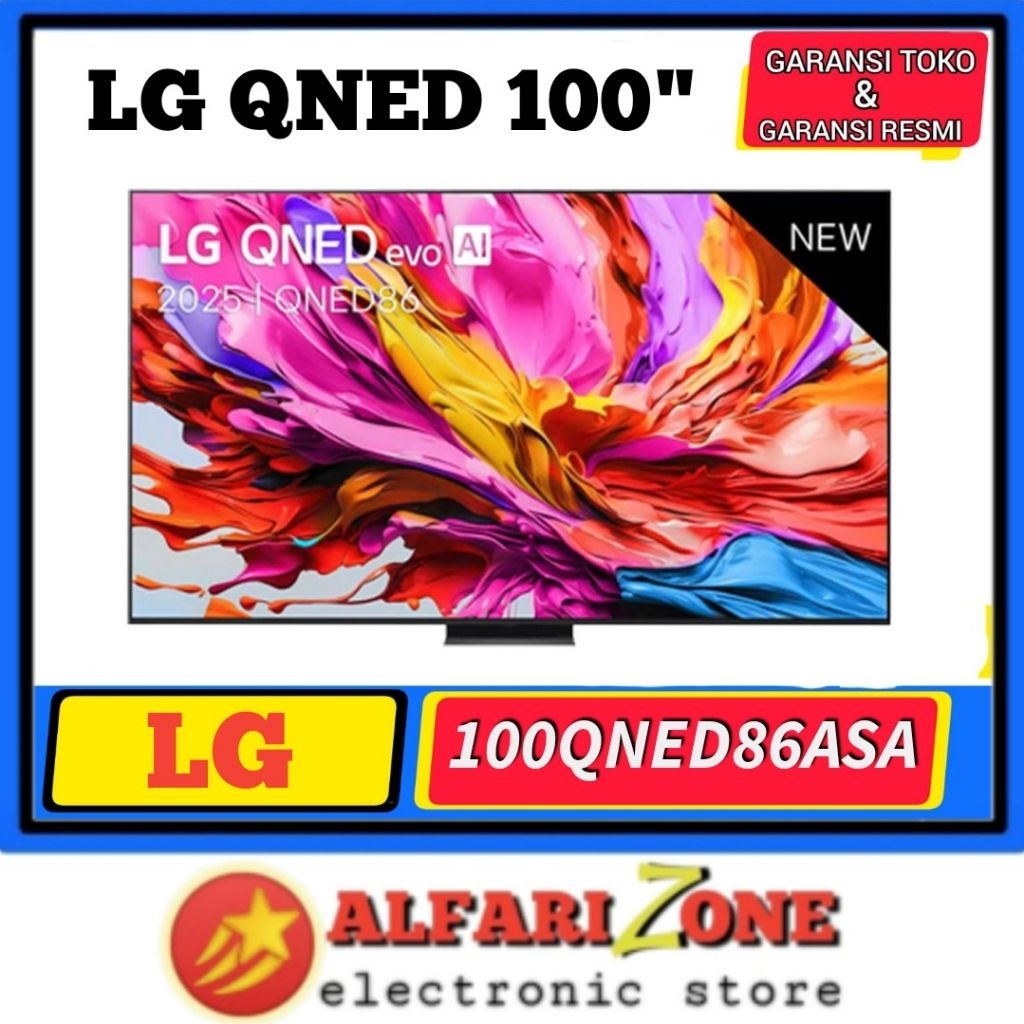 LG QNED TV 100 inch LG 100QNED86ASA UHD 4K Smart TV LG 100" 100QNED86